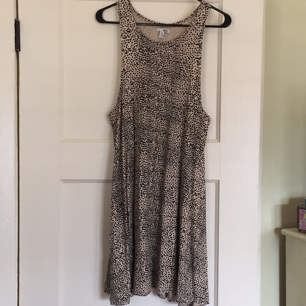 Amuse spotted dress - size large